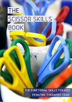 The Scissor Skills Book helps kids develop the skills they need to cut with scissors.