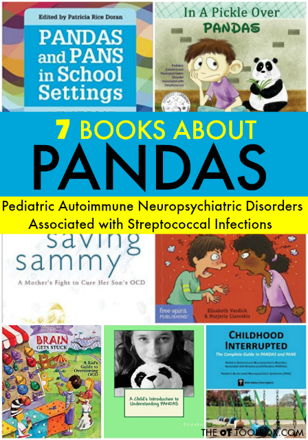 Books on PANDAS and PANS for kids, parents, teachers, and therapists