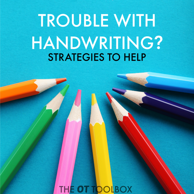 Estas actividades prácticas son útiles para muchos de los problemas de escritura más comunes de los niños.