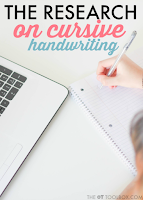 what is the latest research on cursive writing