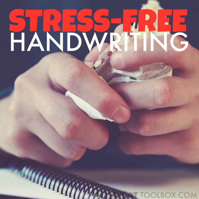 Stress-free handwriting practice ideas for kids who hate handwriting or have practiced handwriting but continue with frustration.