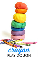  How to make crayon play dough