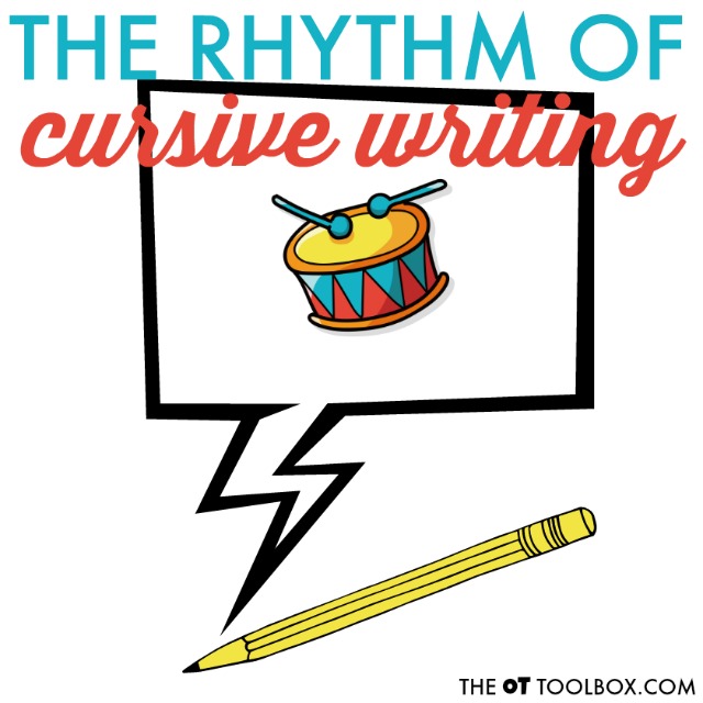 Use these handwriting strategies to help kids who are learning to write in cursive work on the rhythm and flow of cursive writing including pencil control, motor plan, with smooth cursive writing strokes and legibility in written work.