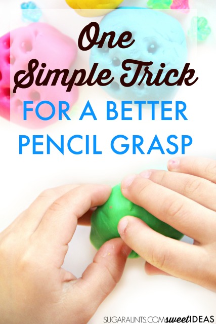 Simple pencil grasp trick