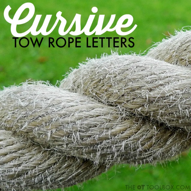 Use these tricks and strategies to to teach cursive letters that have a tow rope connection, this includes teaching lowercase cursive letters b, o, v, w.