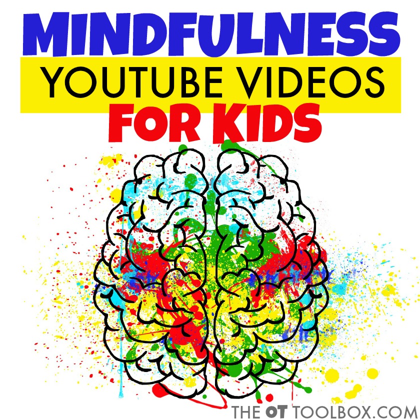 These mindfulness for kids youtube videos can be used to teach kids about mindfulness and paying attention to their body. 
