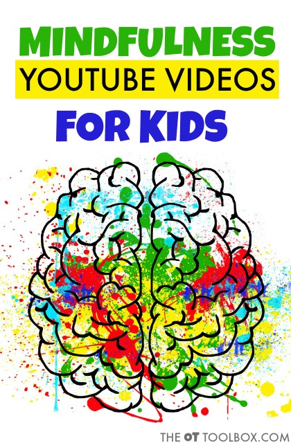 These mindfulness for kids youtube videos can be used to teach kids about mindfulness and paying attention to their body. 