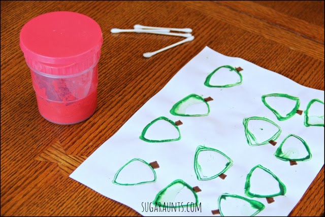 Christmas gift tags that kids can make as a holiday art project