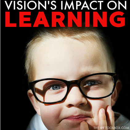 Cómo afectan los problemas de visión al aprendizaje de los niños y los problemas de procesamiento visual subyacentes que afectan al aprendizaje de los niños.