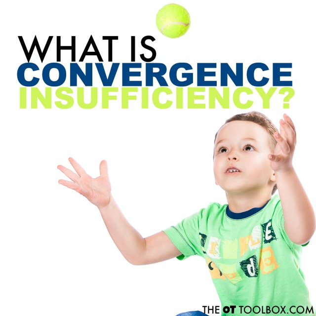 Wondering about convergence insufficiency? This article explains what is convergence insufficiency, the definition of convergence, how convergence is used in vision tasks like handwriting, reading, catching a ball, and learning as well as red flags for convergence and visual processing skills and screening tools for convergence insufficiency. 