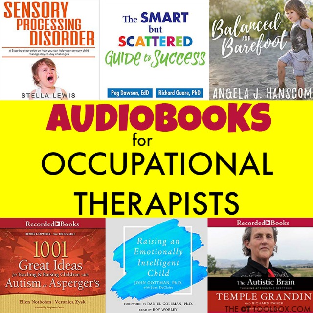 These audiobooks for occupational therapists are great for advancing as an occupational therapist by reading the hot topics in the field, so that you can advocate for OT clients, educate the parents and teachers of kids on an occupational therapy caseload.