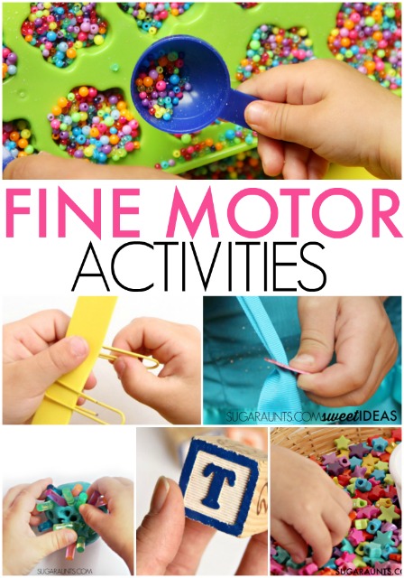 Fine motor activities for kids to help develop skills