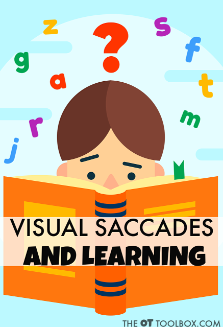 Saccades and saccadic eye movements have a huge impact on learning and reading.