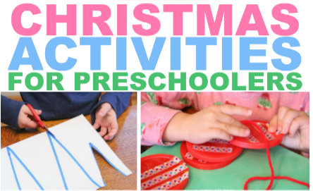 Preschool activities with a Christmas theme