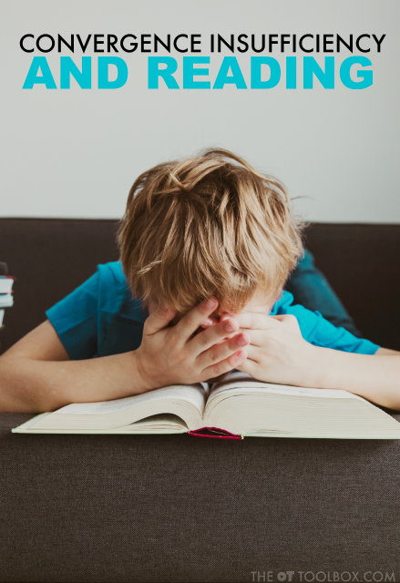 La insuficiencia de convergencia tiene un impacto en la lectura que interfiere en la comprensión lectora, en las habilidades de decodificación lectora, en la fluidez lectora y en otras áreas que afectan a la forma de leer del niño.