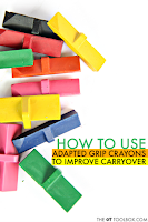  Improve Grasp Carryover with Molded Crayons