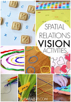  Visual Spatial Relations activities for handwriting