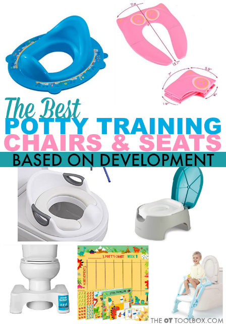 These recommendations for potty training seats are guided by development and great for kids of all needs. Use these potty training seats as suggestions when starting potty training for toddlers or preschoolers.