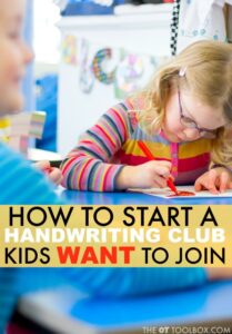 Cómo crear un club de escritura a mano al que los niños quieran unirse