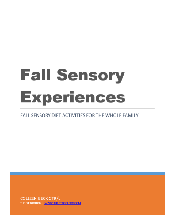 Fall sensory experiences