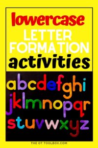 Letter Formation Activities and Tools That Work - The OT Toolbox