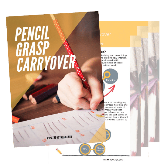 handwriting interventions for carryover