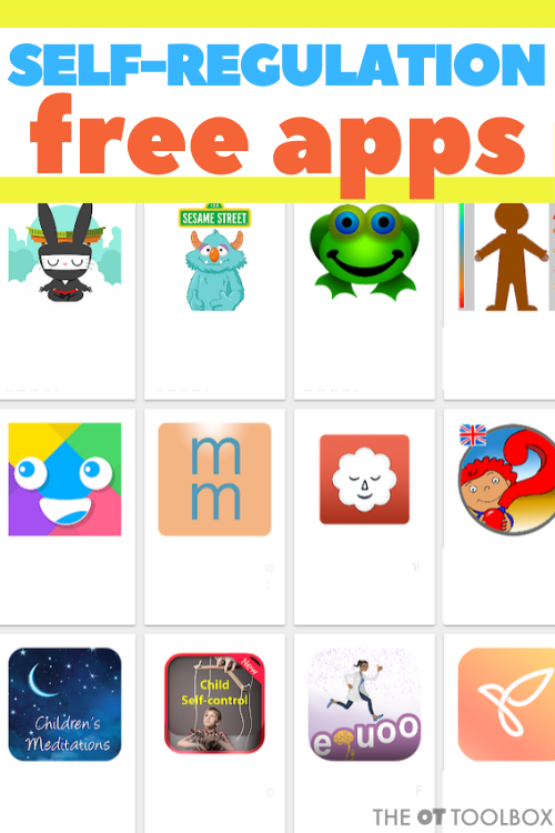 Use these free self-regulation apps to help kids identify emotions, and feelings and help with coping tools.