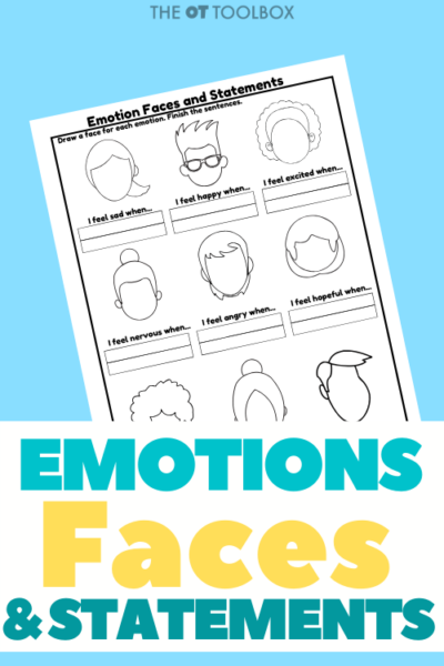 Free Social Emotional Learning Worksheets - The OT Toolbox