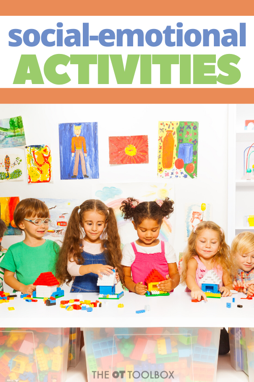 Occupational therapists and parents can use these social emotional learning activities to help children develop positive relationships, behaving ethically, and handling challenging situations effectively.