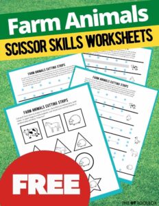 farm worksheets for kids