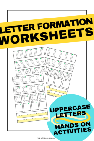 A-Z Letter formation worksheets