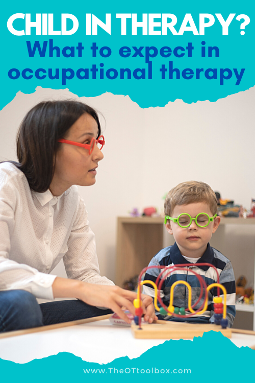 ¿Tiene un hijo en terapia? Este recurso para padres de niños en terapia ocupacional es un gran punto de partida para los recursos de OT que los padres necesitan.