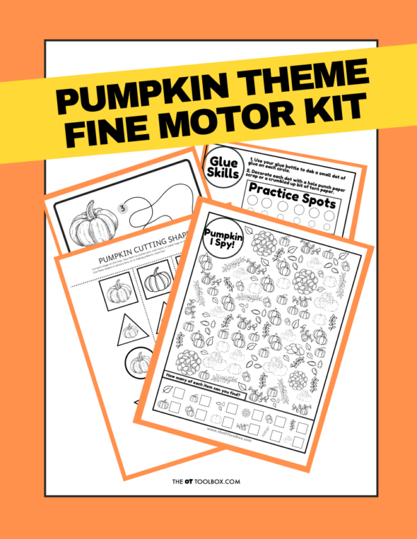 Pumpkin activity kit