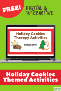 Cookies activities for occupational therapy intervention