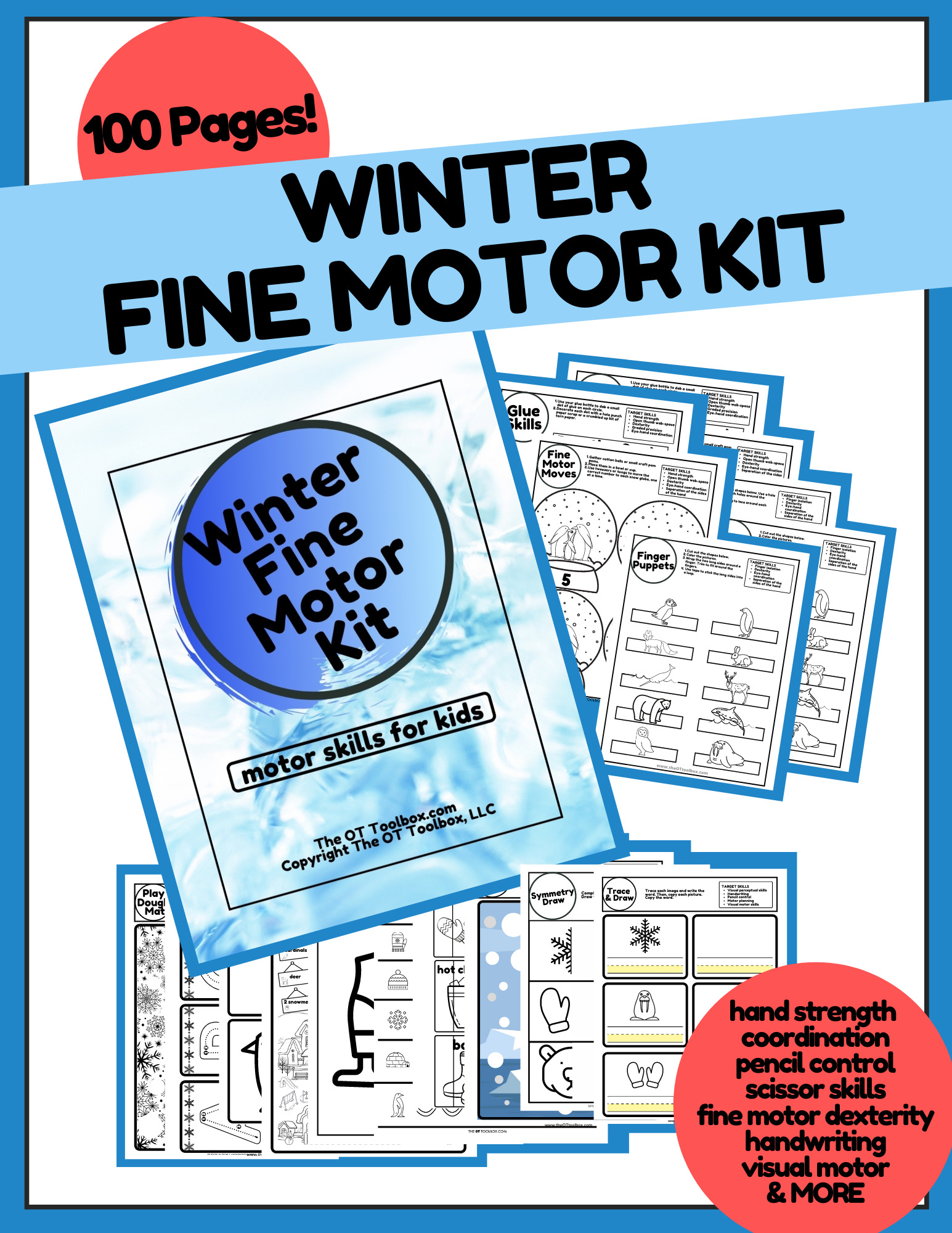 winter fine motor kit
