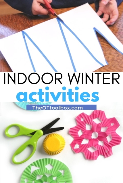 Actividades de invierno para niños y actividades de interior para familias que ayudan a los niños a desarrollar sus habilidades.