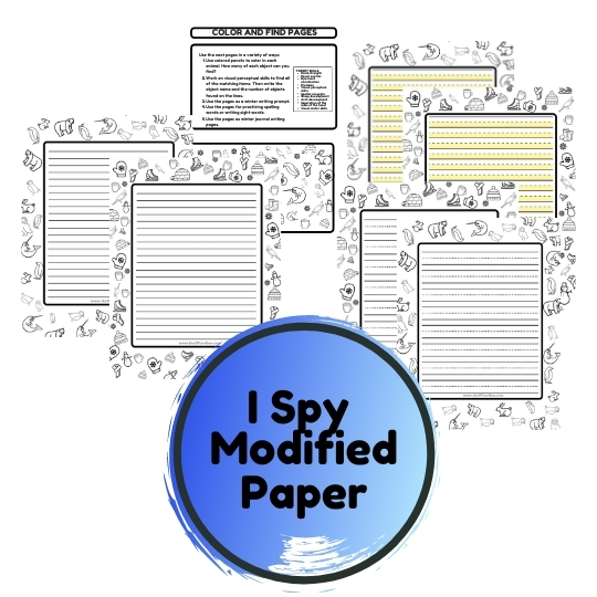 I spy modified paper
