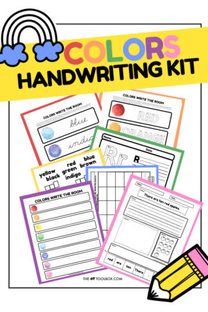Colors Handwriting Kit