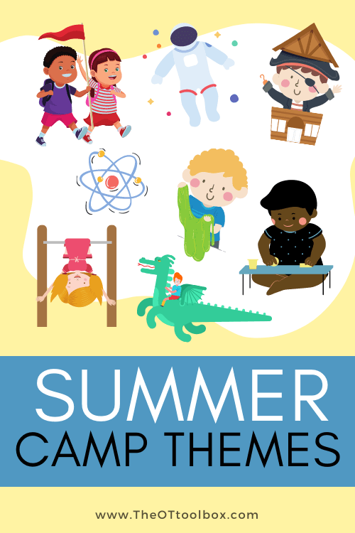 Temas de los campamentos de verano