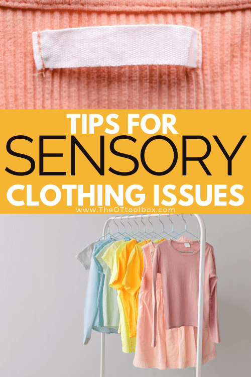 Tips for children with clothing sensory issues
