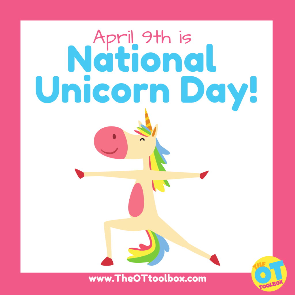 National Unicorn Day is April 9th. 