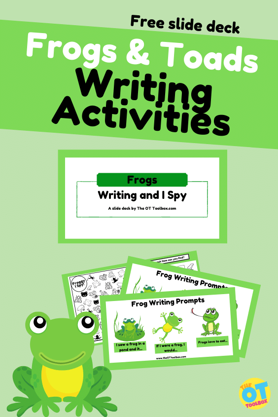 frog writing activities
