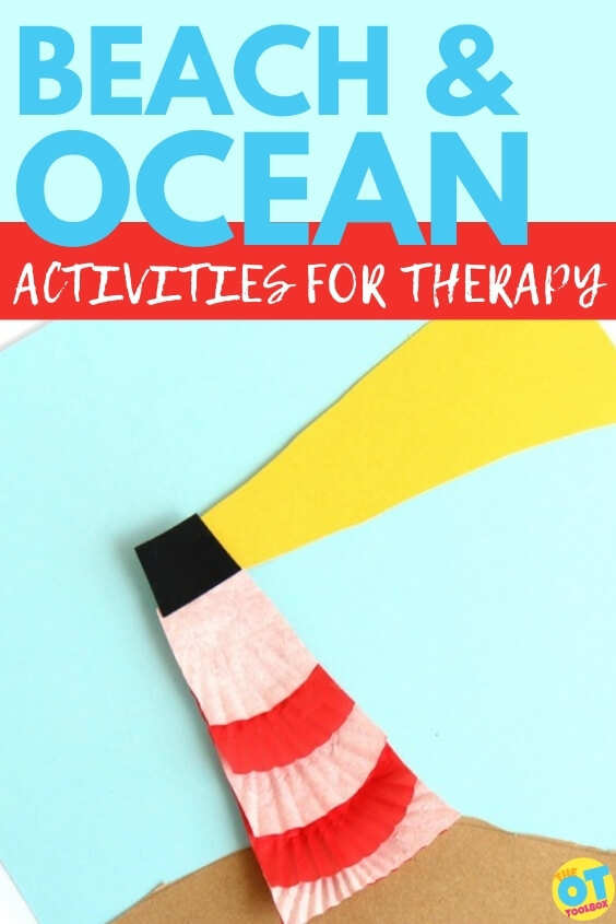 beach play and ocean activities for therapy