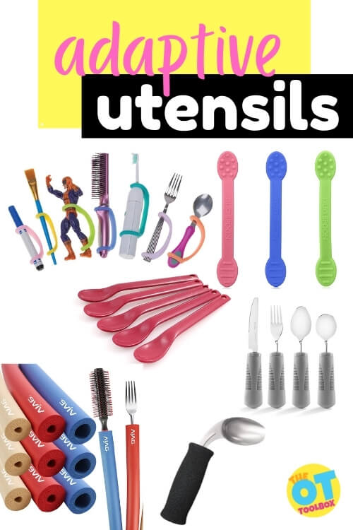 Adaptive utensils for feeding needs