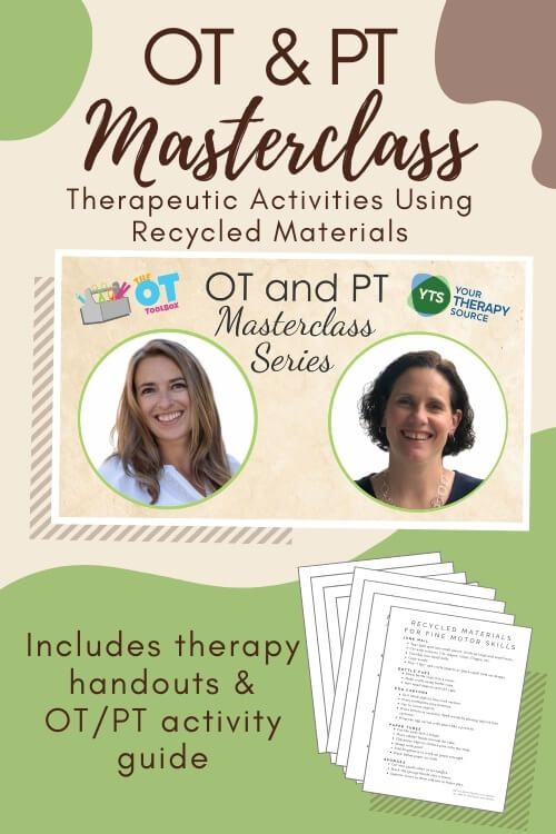 Therapeutic Activities Using Recycled Materials Masterclass