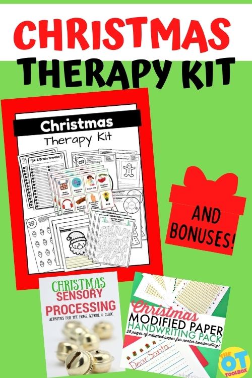 Christmas Therapy Kit and Bonus materials