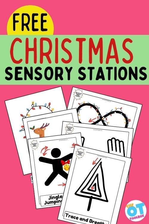 Estaciones sensoriales navideñas