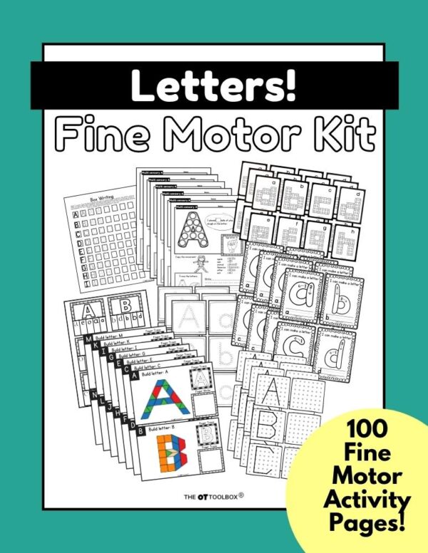 Letters Fine Motor Kit