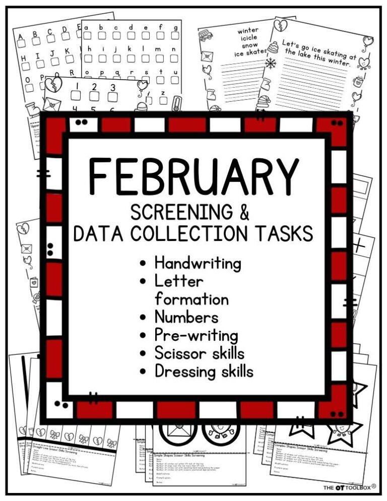 Occupational Therapy Screening & Data Collection Bundle - The OT Toolbox
