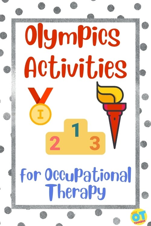 Fun Olympics activities for occupational therapy sessions.